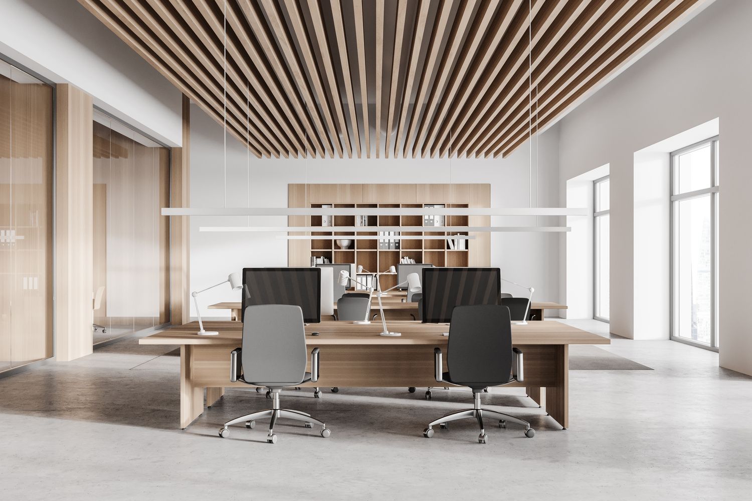 rénovation de bureaux par Architéa Laval