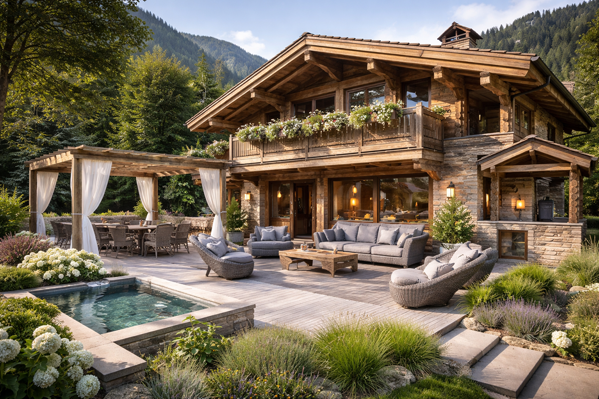 chalet par Architéa MegÚve