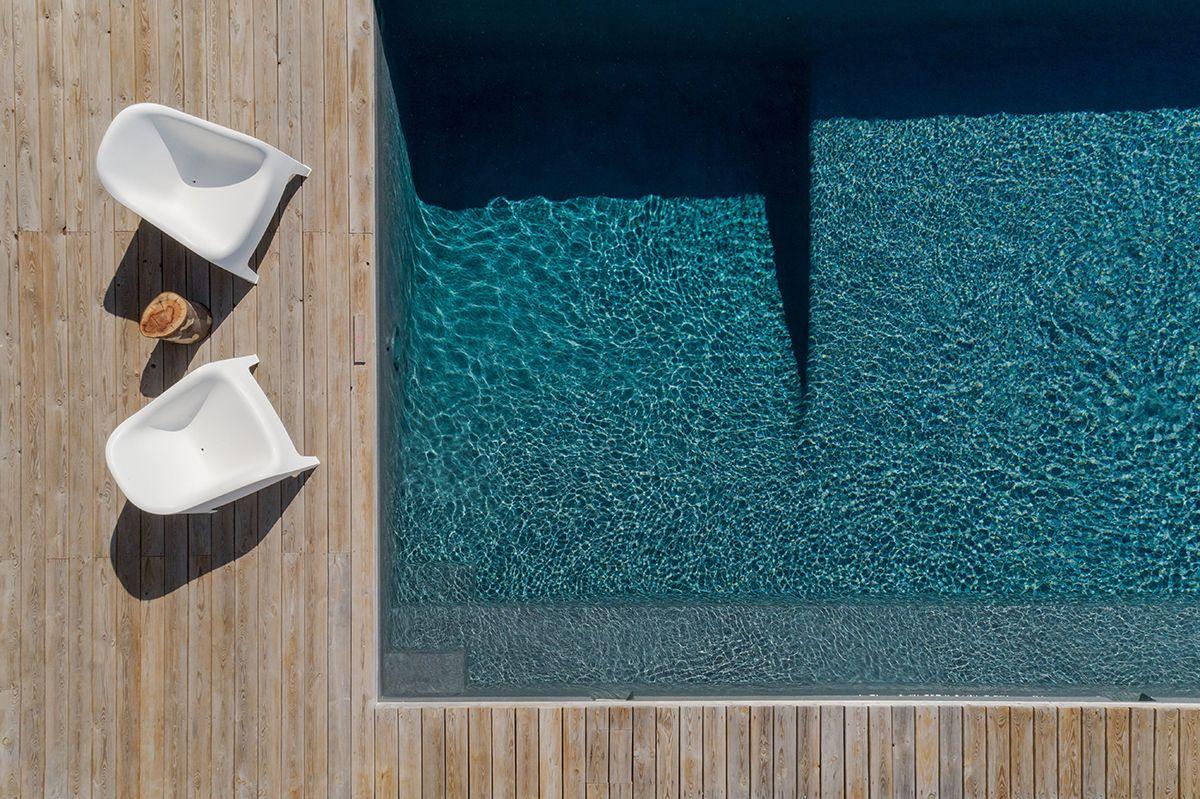 vue du haut d une piscine