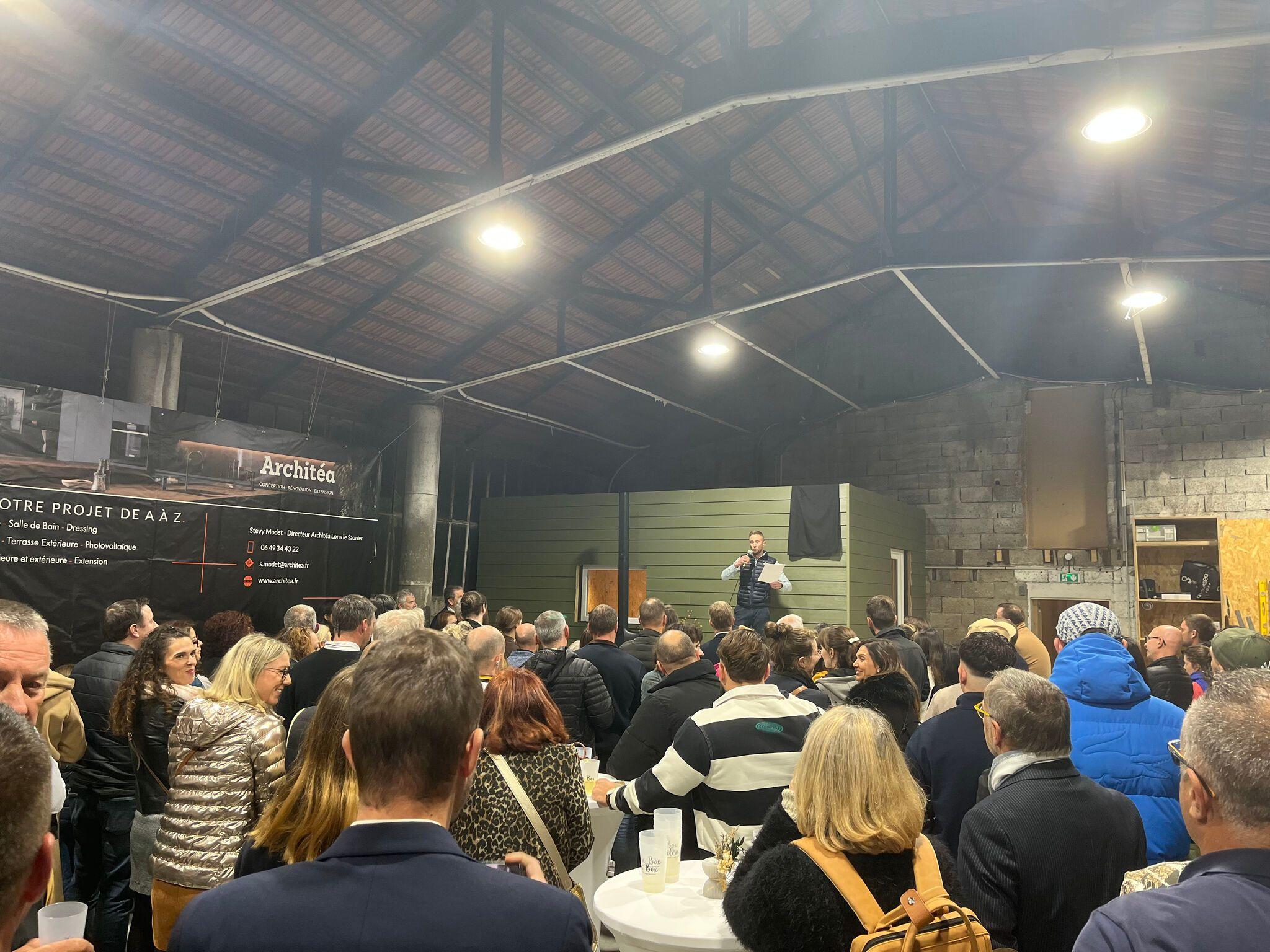 Inauguration atelier Lons-le-Saunier